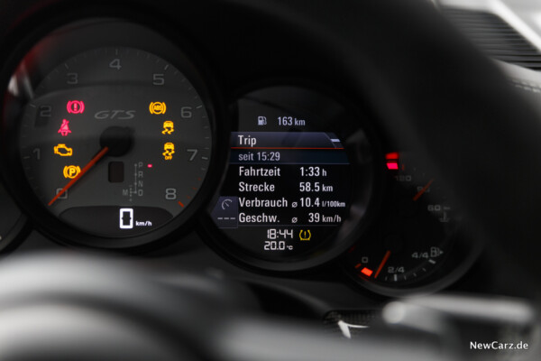 Porsche 911 Targa 4 GTS Verbrauch
