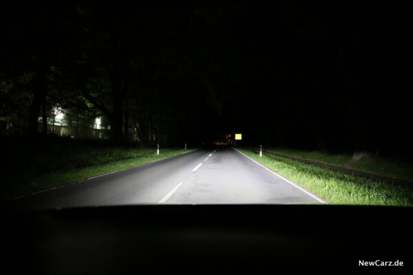 VW Polo LED Scheinwerfer Ausleuchtung