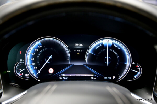BMW 730d xDrive ECO PRO Instrumente