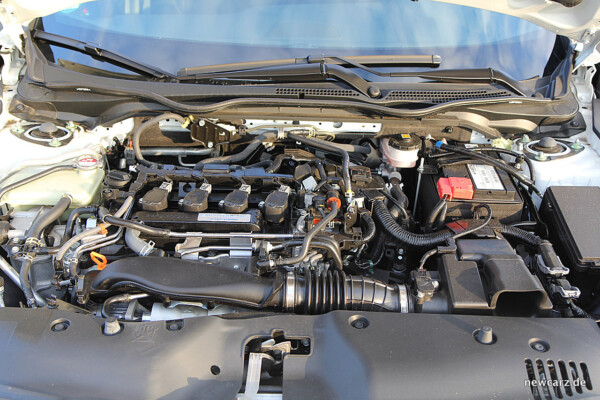 Honda Civic MKX Motorraum