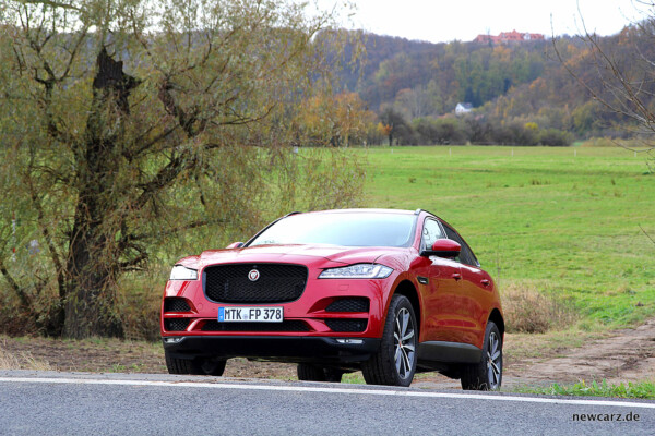 Jaguar F-Pace Steigung