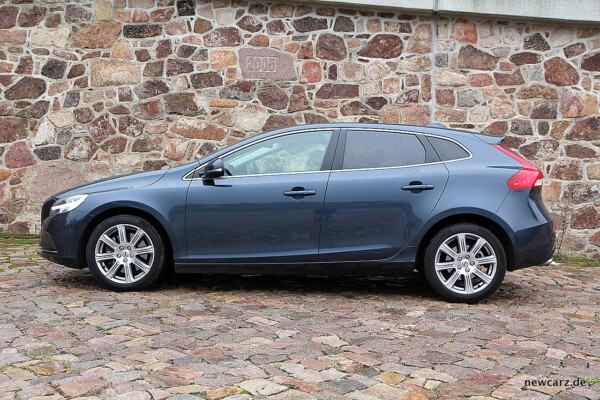 Volvo V40 Facelift Seitenansicht