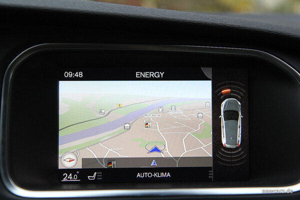 Volvo V40 Facelift Touchscreen