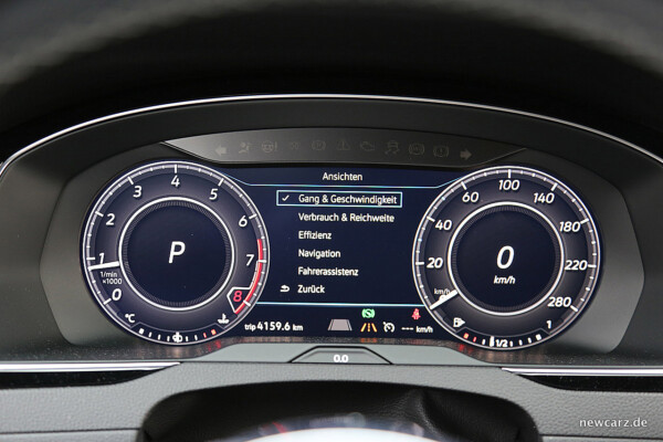 VW Arteon 4Motion Multiinfodisplay