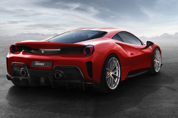 Ferrari 488 Pista Heck