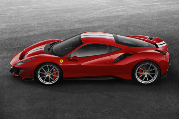 Ferrari 488 Pista Seitenansicht