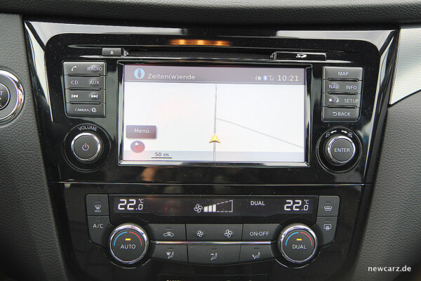 Nissan Qashqai Touchscreen