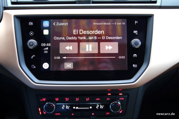 Seat Ibiza Apple CarPlay