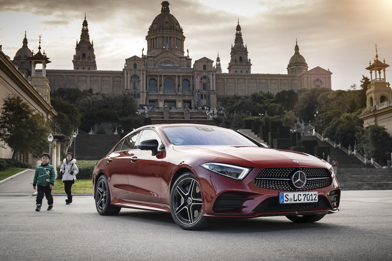 Mercedes-Benz CLS – Charakter-Coupé mit vier Türen