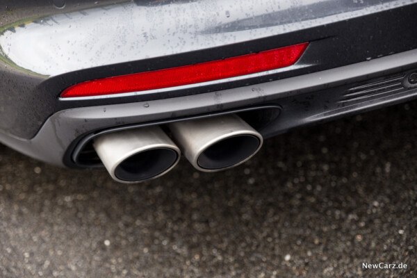 Porsche Panamera Turbo Abgasanlage