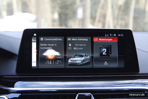 BMW 520d xDrive Touring Touchscreen