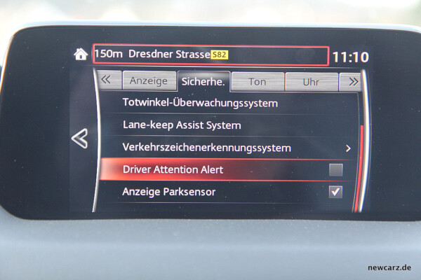 Mazda CX-5 Müdigkeitsassistent