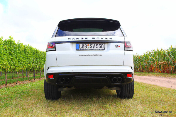 Range Rover Sport SVR Heck