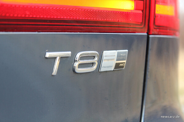 Volvo V90 T8 Twin Engine Typenschild