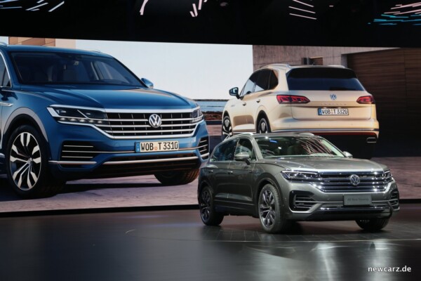 VW Touareg Front Weltpremiere