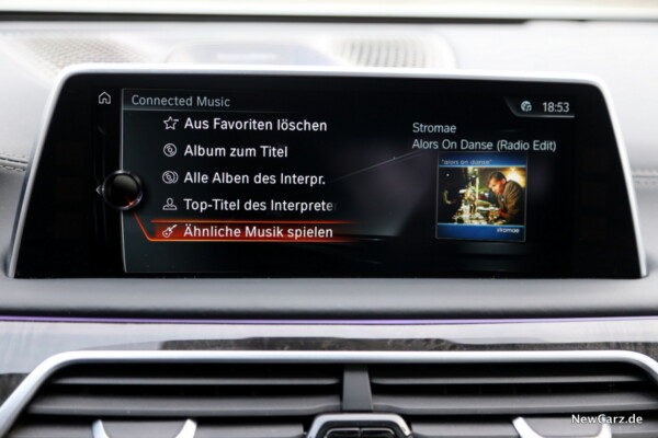 BMW Online Entertainment Connected Music