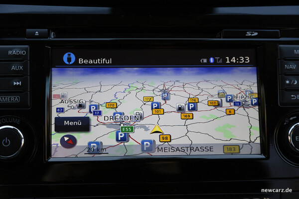 Nissan X-Trail Touchscreen