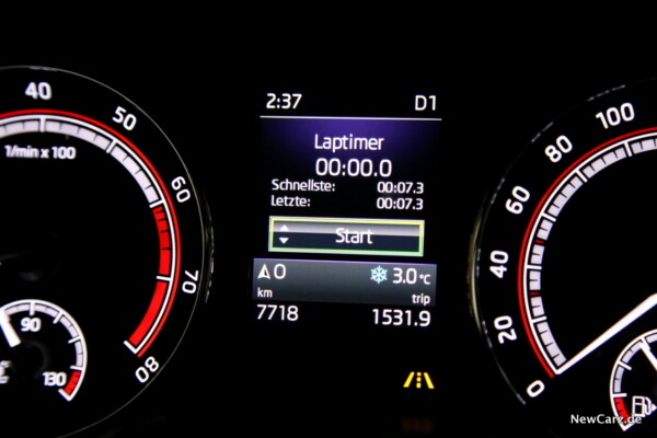 Skoda Octavia RS245 Laptimer