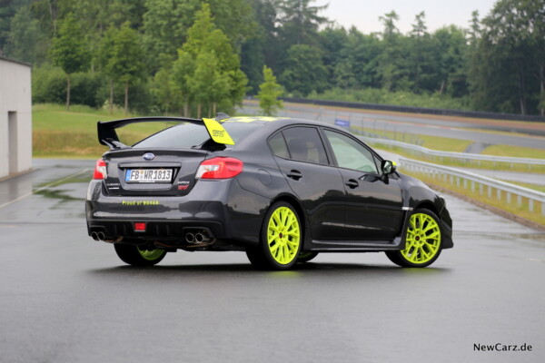 Subaru WRX STI Heck Seite