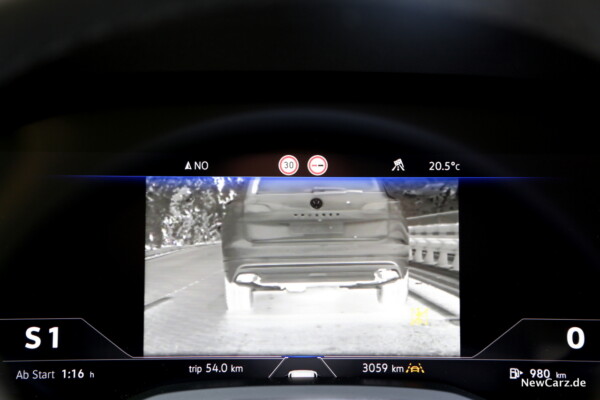 VW Touareg Nightvision Bild