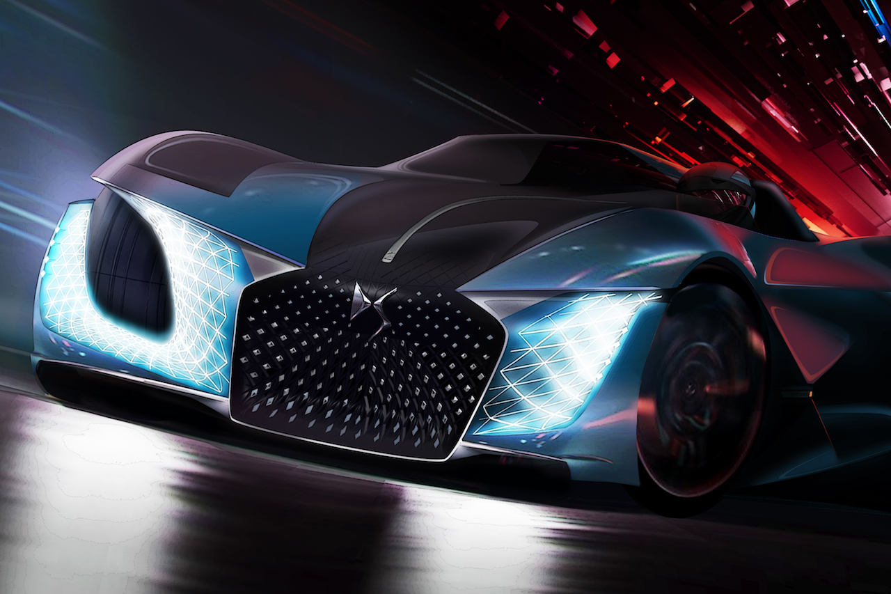 DS X E-TENSE – prunkvolle Zukunftsvision