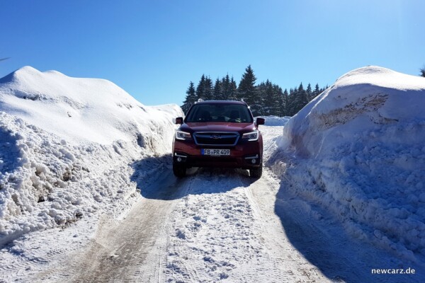 Subaru Forester 2018 Front Schnee