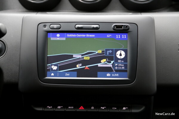 Dacia Duster 2018 Navigationssystem