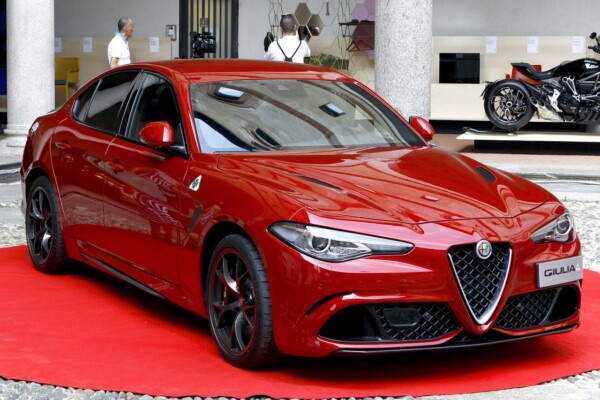 Die Alfa Romeo Guilia gewann den Compasso d'Oro.