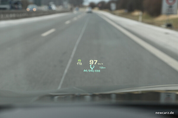 Cadillac CT6 HUD