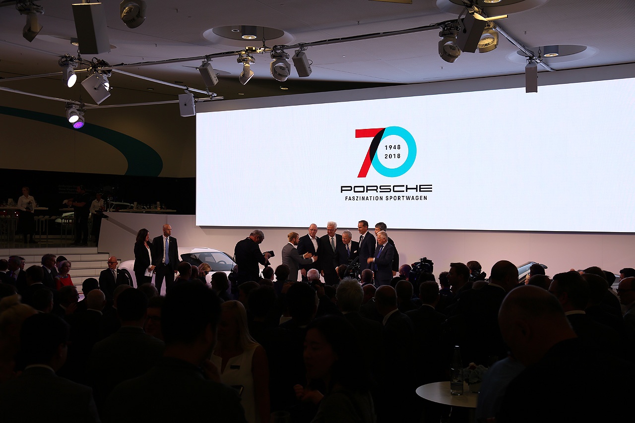 Porsche Jubiläum 70 Jahre Porsche Museum