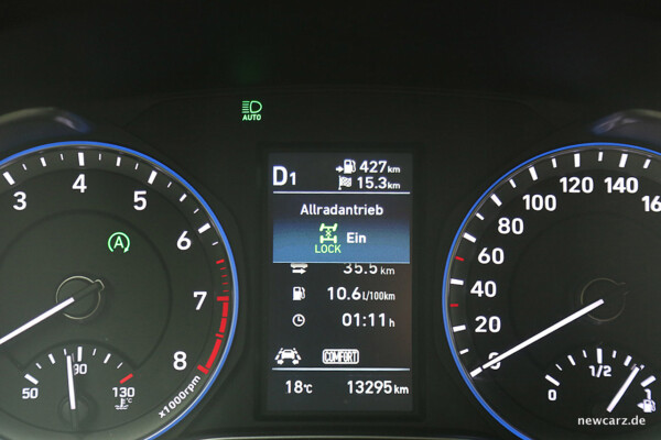 Hyundai Kona Multiinfodisplay