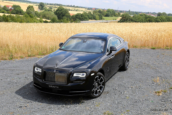 Rolls-Royce Wraith Black Badge schräg oben