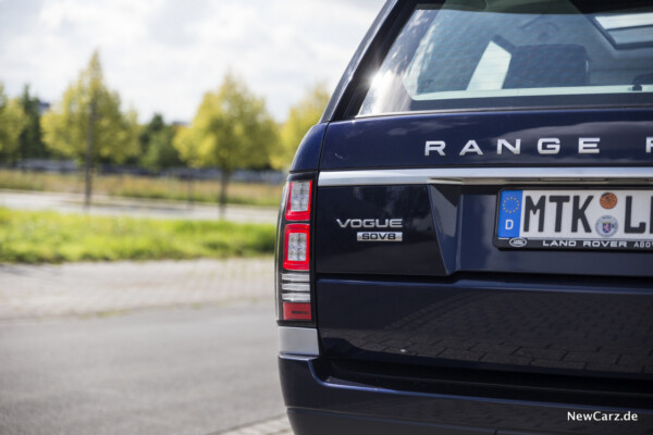 Range Rover SDV8 Plakette