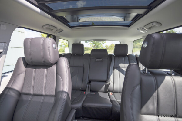 Range Rover SDV8 Platzangebot