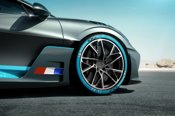 Bremskühlung des Bugatti Divo