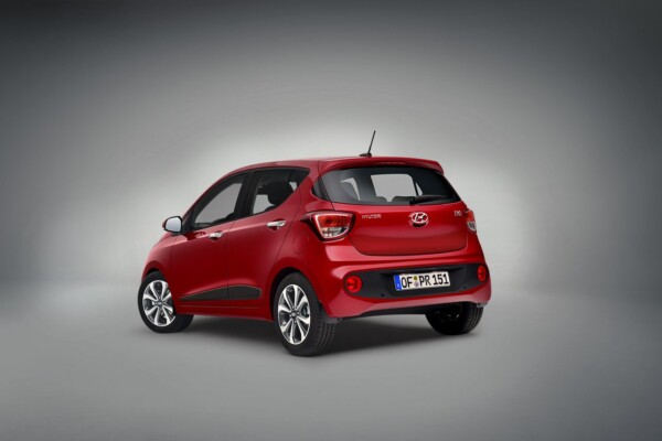 Heckansicht des Hyundai i10