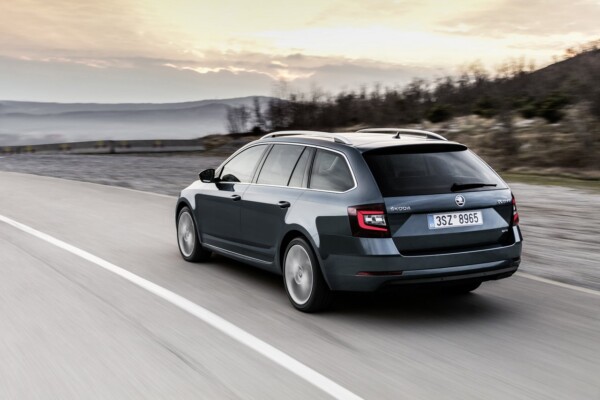 Heckansicht des Skoda Octavia