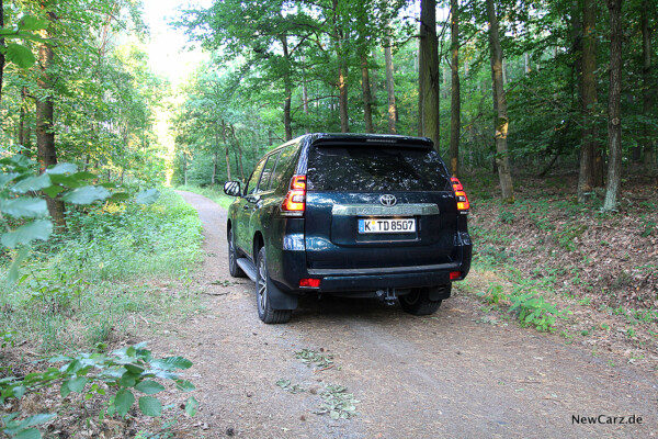 Toyota Land Cruiser Heck