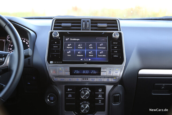 Toyota Land Cruiser Touchscreen