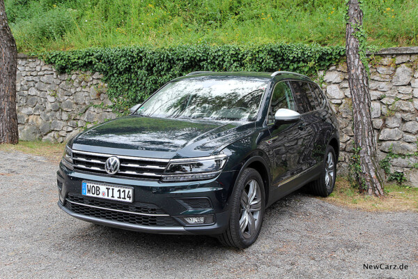 VW Tiguan Allspace schräg vorne