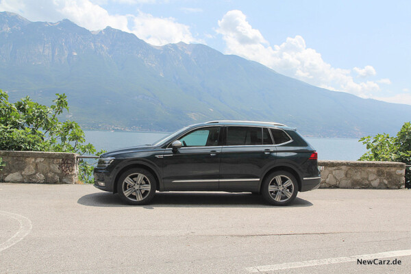 VW Tiguan Allspace Seitenansicht