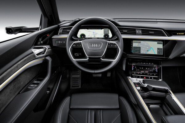 Interieur des Audi e-tron