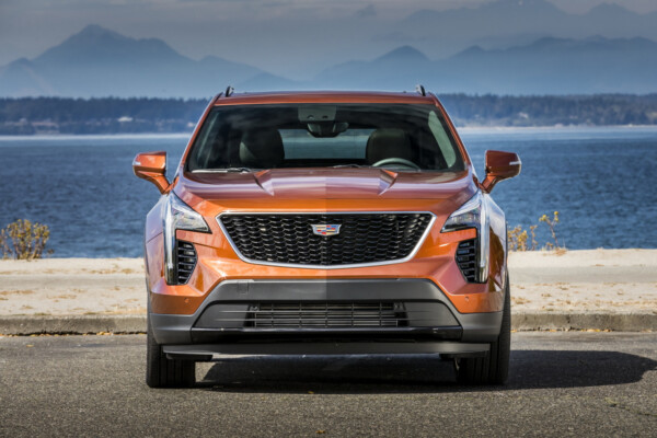 Frontansicht des Cadillac XT4