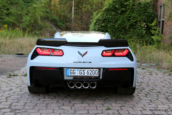 Corvette C7 Grand Sport Carbon 65 Heck