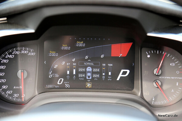 Corvette C7 Grand Sport Carbon 65 Track-Modus