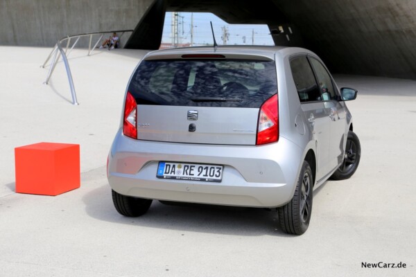 Seat Mii Ecofuel hinten