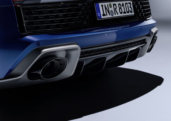 Diffusor des neuen Audi R8