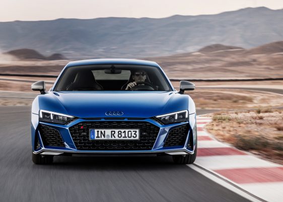 Frontansicht des neuen Audi R8