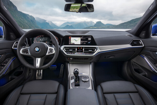 Interieur der neuen BMW 3er Limousine