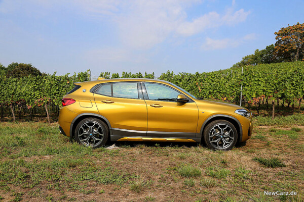 BMW X2 Seitenansicht